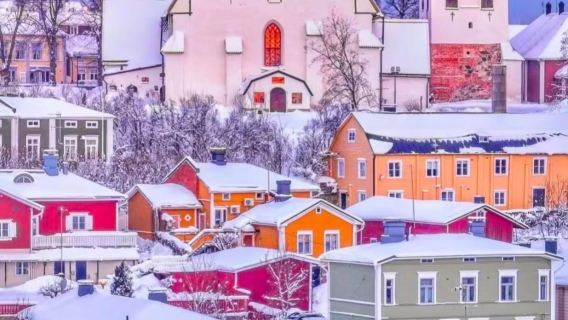 【冰雪芬蘭】赫爾辛基來回波爾沃/包車酒店接送