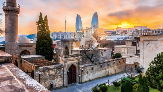tour 1 ngày thuê xe riêng tại trung tâm thành phố Baku, Azerbaijan (tiếng Anh)