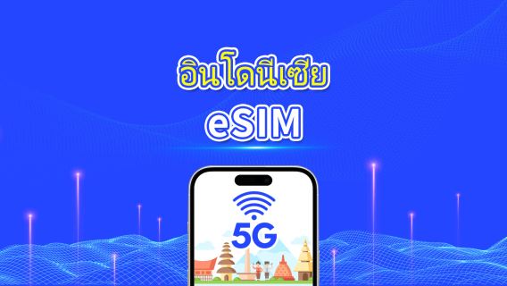eSIM อินโดนีเซีย | 5G/4G | แพ็คเกจข้อมูลรายวัน/รวม | 1-30 วัน | การเรียกเก็บเงินตามวันธรรมชาติ | โค้ด QR