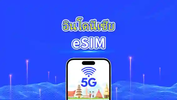 eSIM อินโดนีเซีย | 5G/4G | แพ็คเกจข้อมูลรายวัน/รวม | 1-30 วัน | การเรียกเก็บเงินตามวันธรรมชาติ | โค้ด QR