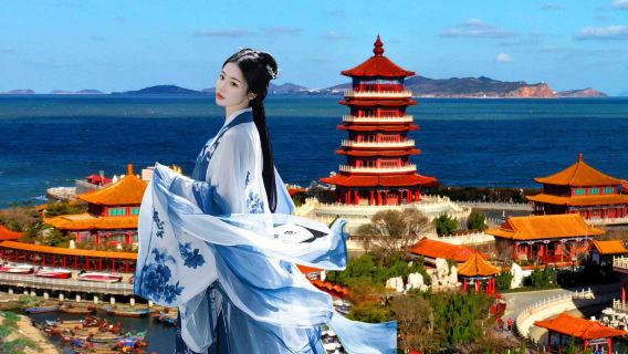 【可升8人團】蓬萊閣+八仙過海景區+金沙灘海濱公園一日遊