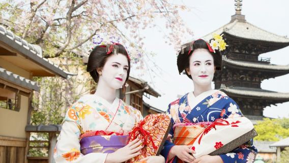 Kyoto: Esperienza di trasformazione in Maiko e servizio fotografico
