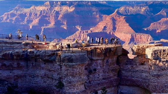 อุทยานแห่งชาติแกรนด์แคนยอน: ทริปเที่ยวแบบไปเช้าเย็นกลับจากลาสเวกัส พร้อมอาหารกลางวัน