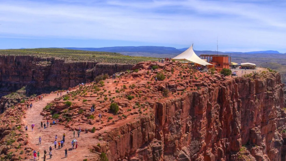 Grand Canyon West bus day tour (departing from Las Vegas, including lunch)