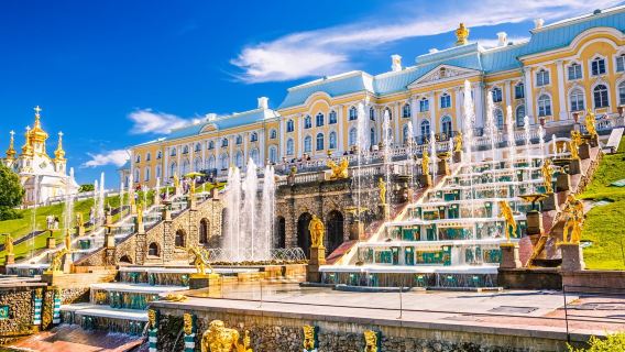 Summer Palace of Peter the Great + General Staff Building + Peter the Great Central Naval Museum + Cruiser Aurora