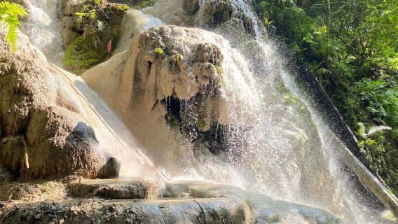 Ausflug zu den Klebrigen Wasserfällen in Chiang Mai [Optionaler Tagesausflug zur Elefantenfarm]