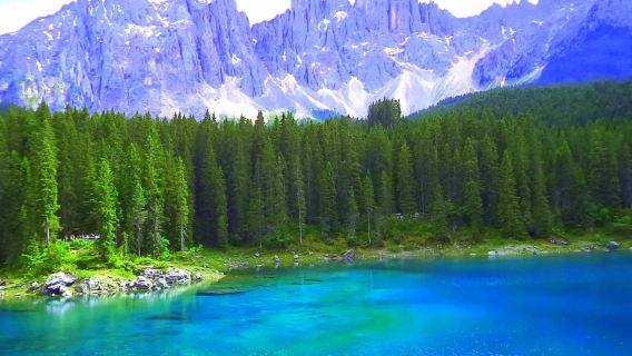 威尼斯來回多洛米蒂秘境之旅：富內斯山谷+卡瑞紮湖 Lago di Carezza包車遊不含票