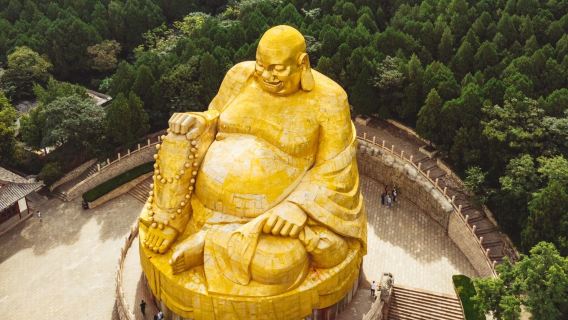 [Tawaran Hebat] - Penerangan Berpandu Emas Gunung Seribu Buddha 1.5H Kumpulan Eksklusif <tidak termasuk tiket masuk>