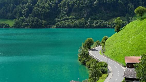 Switzerland Interlaken - Kereta Api Brienz + Bandar Lungern + Bandar Spiez - lawatan sehari sewaan peribadi