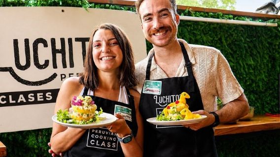 #1 Rated Lima Cooking Class: Make Ceviche, Causa & Pisco Sours!