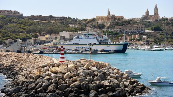 Malta Pulau Gozo | Kota Bandar Victoria - Gereja Ta' Pinu - Pantai Merah [Tiket tidak termasuk]