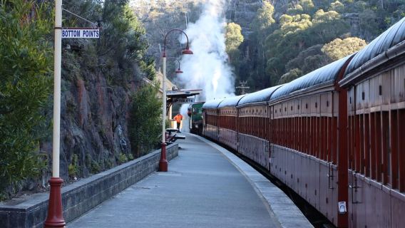 Голубые горы: поездка на историческом поезде Zig Zag Railway