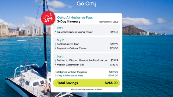 Hawaii: Oahu Attraction Pass with Top-Rated Luau