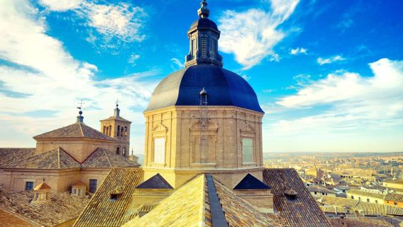 Madrid - Bandar Lama Toledo + Gereja Besar + Jambatan San Martin + Istana + Biara - lawatan sewa peribadi