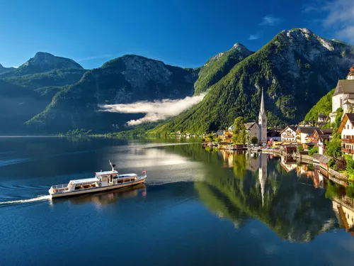 Hallstatt ハルシュタット　引き取りのみ オーストリアの木造都市ハルシュタットへの日帰りツアー【中国語
