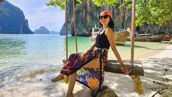 Koh Yao Yai/Noi: Private Inselhopping-Tour mit dem Langheckboot