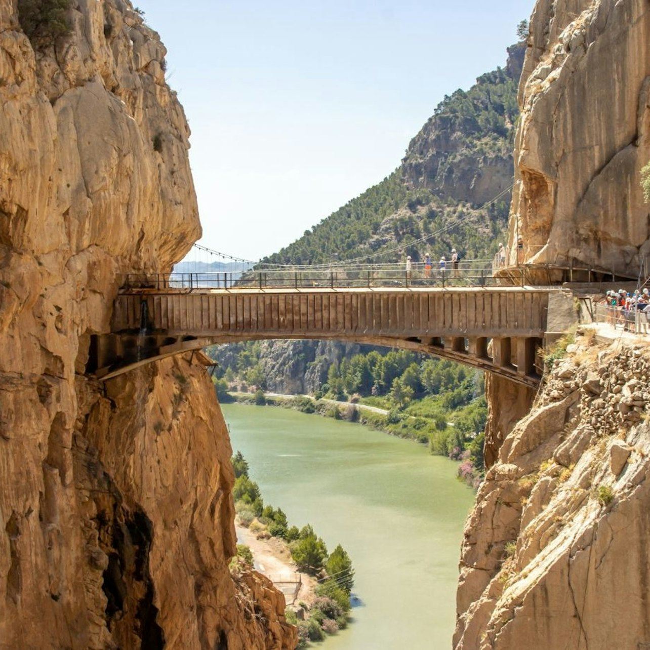 Caminito del Rey: Führung ab El Chorro auf Deutsch