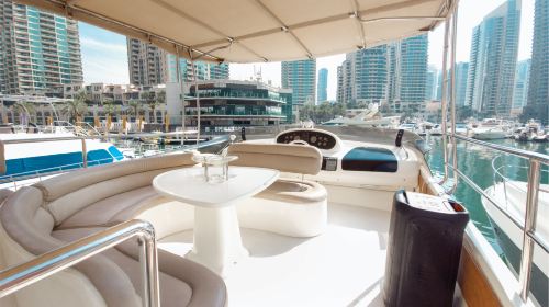 Sightseeing Yacht Cruise in Dubai Marina Transport Passes 3