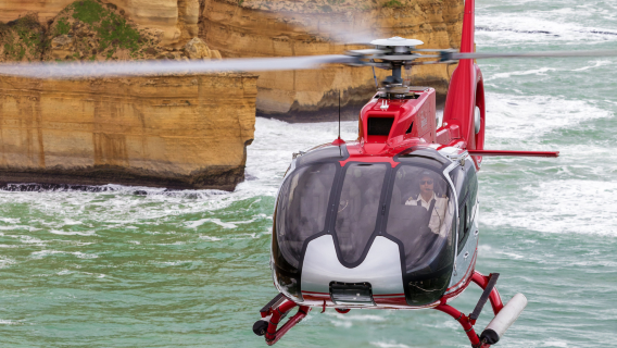 ท่องเที่ยวออสเตรเลีย วิกตอเรีย Great Ocean Road ทัวร์เฮลิคอปเตอร์ Twelve Apostles Lake Ard Gorge London Bridge