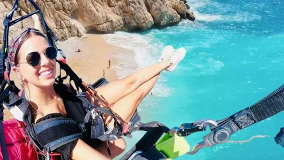 費特希耶滑翔傘飛行體驗【土耳其費特希耶滑翔傘跳島遊酒店接送含影片360度照片】