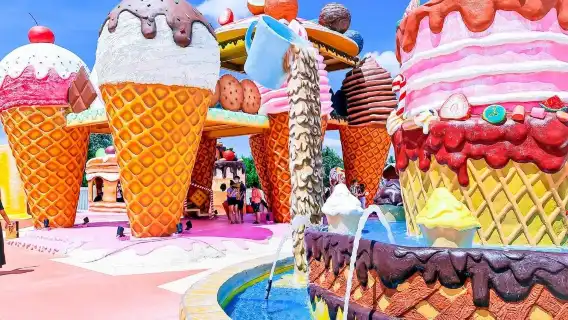 【夢幻主題|冰淇淋糖果屋】東芭樂園+巨型糖果屋一日遊