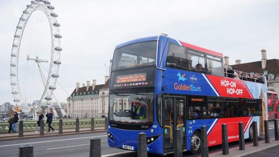 Londra: Stanze di Stato di Buckingham Palace con tour in autobus e barca