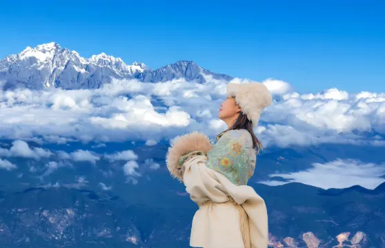 麗江玉龍雪山景區：大索道+雲杉坪+藍月谷一日遊/日照金山