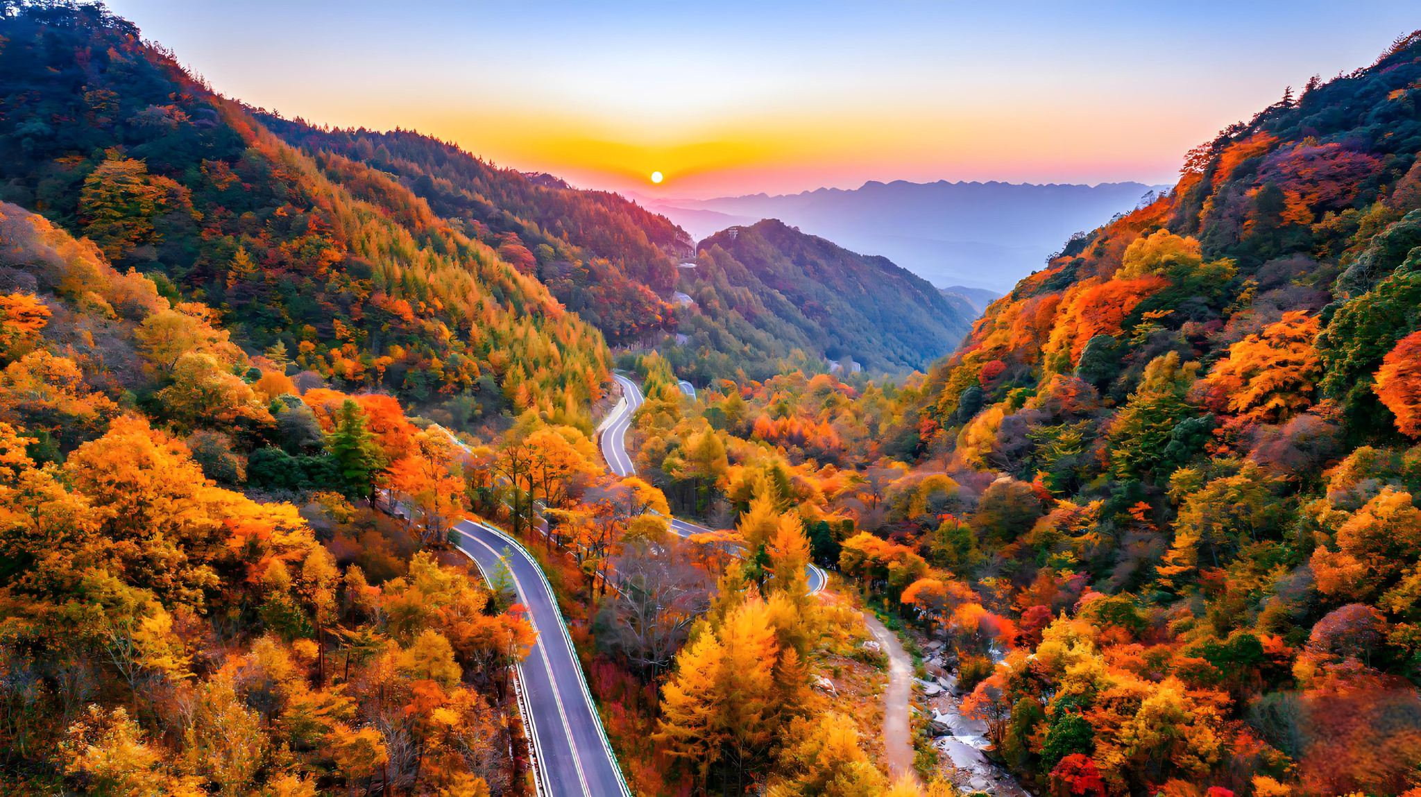 Bazhong round-trip: 1-day tour to Micang Mountain National Forest Park – Enjoy the red leaves covering the mountains