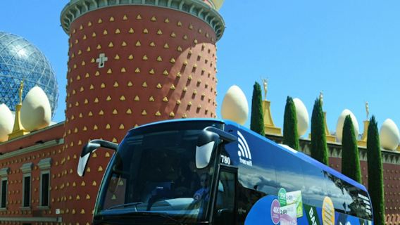 Bus to Figueres: Day Pass from Barcelona or Girona