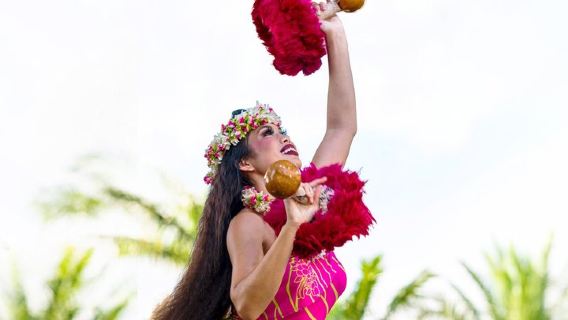 Oahu: Ka Moana Lūʻau ved Aloha Tower – Luau-show med havudsigt