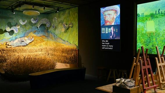 Tiket VIP Pengalaman Pencahayaan Seni: Van Gogh & Para Master Impresionis
