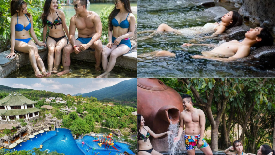 Viaje organizado - Parque de aguas termales Than Tai con almuerzo