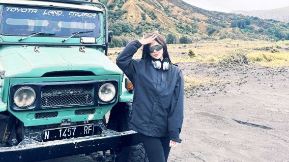Surabaya Bromo Tagesausflug mit Option für private Tour oder geteilte Tour mit Jeep zum Krater