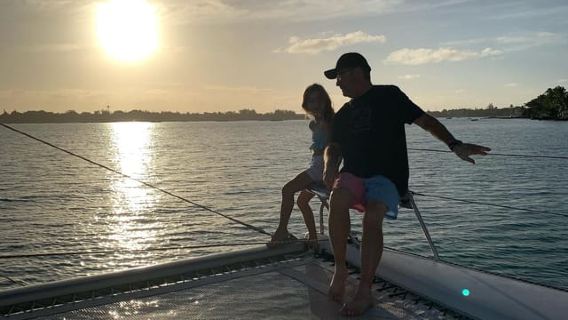 Grand Baie: Cocktail & Sunset Catamaran Cruise