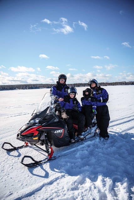 Rovaniemi: Family Snowmobiling Trip