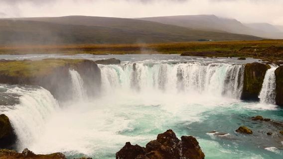 Akureyri: tour combinado de Goðafoss, Laufas y la casa de Navidad