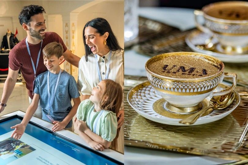 Tour all'interno del Burj Al Arab con visione nella Royal Suite (Pacchetto Tè Pomeridiano/Lounge opzionale)