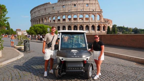Rome: Private Golf Cart Sightseeing Tour