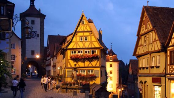 德國紐倫堡出發 【羅騰堡老城包車一日遊】 10小時浪漫大道精華