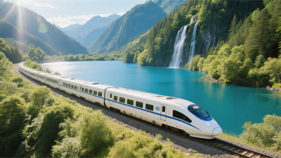 Chengdu must play Jiuzhaigou one-day tour private group high-speed train travel can choose to include high-speed train tickets