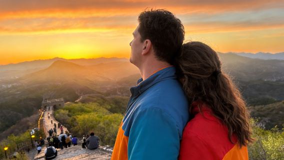 베이징 프라이빗 야간 투어: 고북수진 & 사마대이 만리장성(Simatai Great Wall) 저녁 식사 및 케이블카 포함