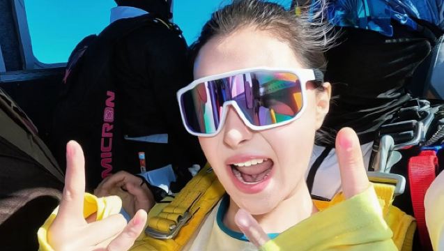 海南三亞海棠灣哈吾範跳傘基地 4000米空中觀光海上海景高清攝像雙人高空跳傘【4000米跳傘+高清攝像】