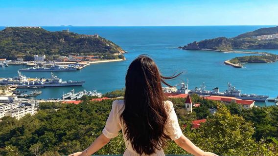 Lawatan sehari Dalian Lushun untuk 6 orang dengan pemandu tempatan berpengalaman, terus ke puncak Bukit Baiyu dengan servis berprestij