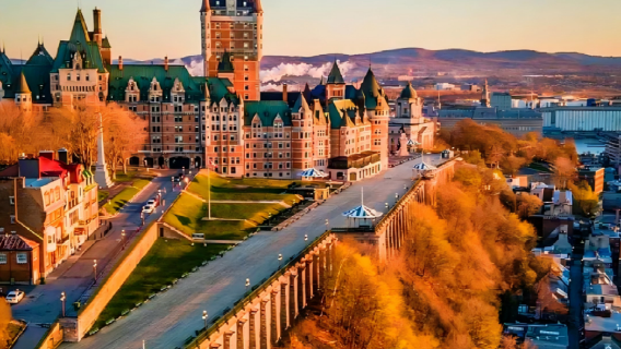 Kanada Quebec + Dataran Diraja lawatan sehari / Lokasi Penggambaran [Goblin] - Itinerari Boleh Disesuaikan