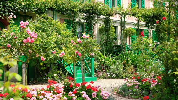 one-day tour of Versailles Palace, Monet Garden, Auvers-sur-Oise, Van Gogh's House, Auvers Church, Auvers Castle and Versailles Palace Garden