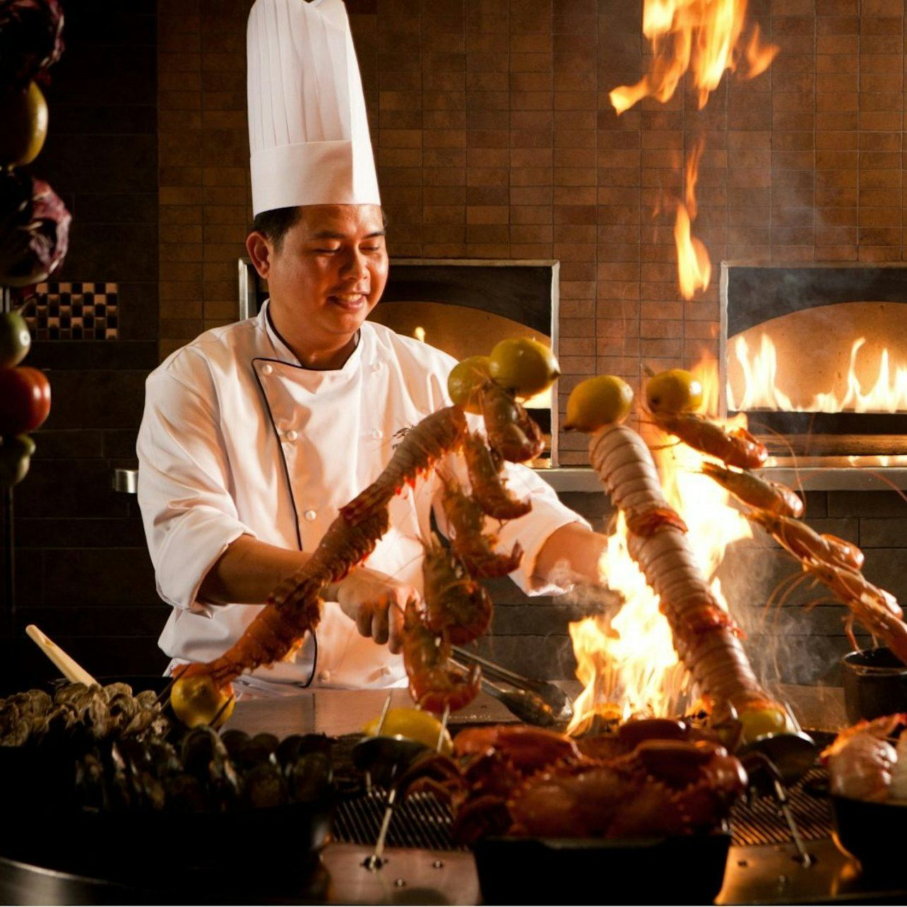 Saffron Dinerbuffet bij Atlantis the Palm