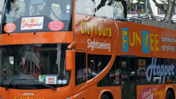 FunVee Singapore: Однодневная экскурсия на автобусе с открытым верхом.