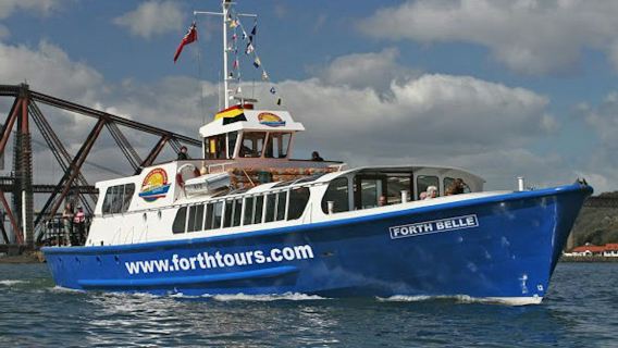 The Three Bridges & Inchcolm Island Cruise from South Queensferry