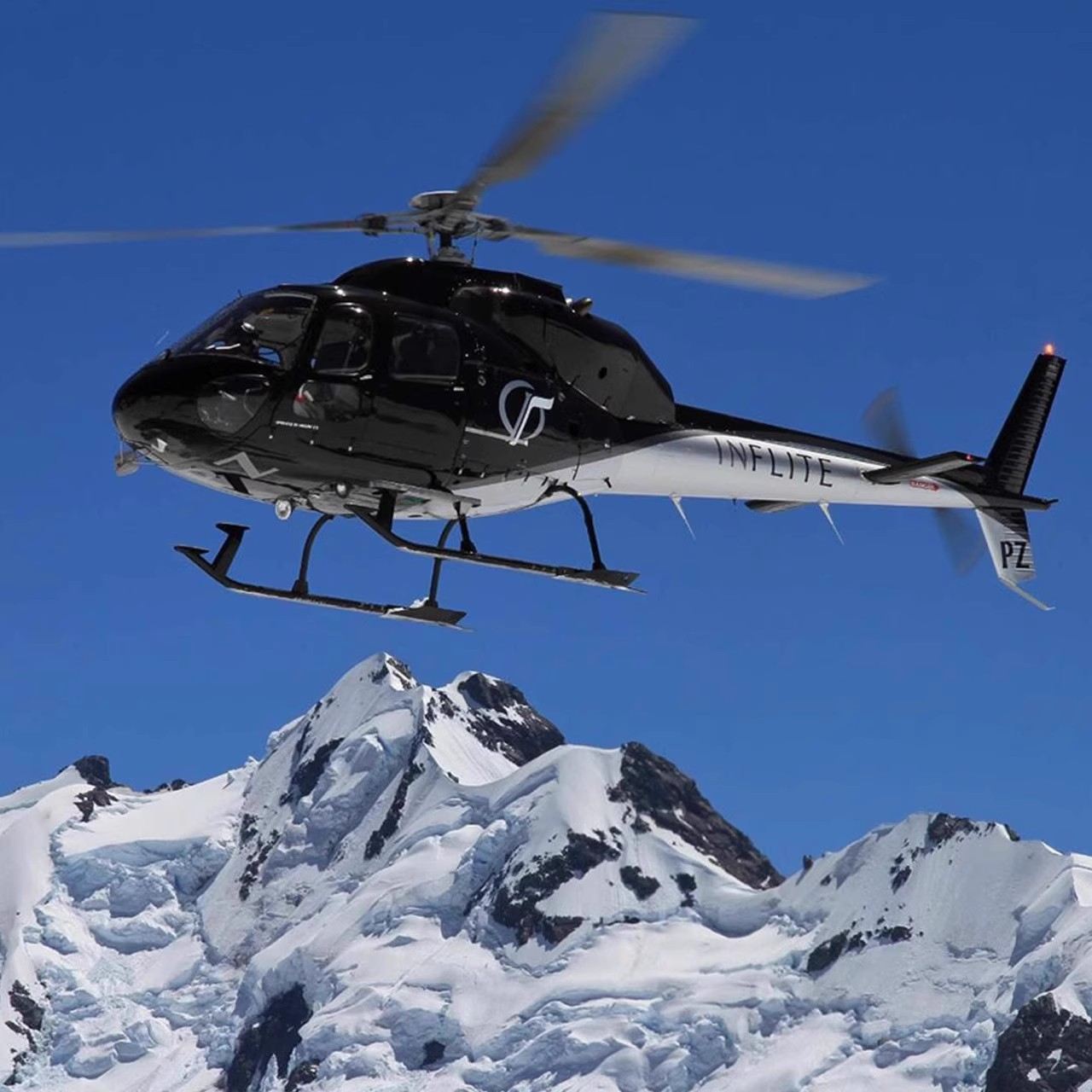 クック山タスマン氷河ヘリコプター/スノープレーン オプションで2機飛行高空観光体験(雪山着陸含む、複数回選択可能)
