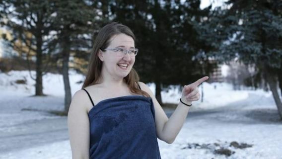 Luleå: Pengalaman Sauna Mandi Ais